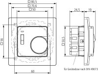 Theben-Digital-Raumthermostat RAM 741 RA