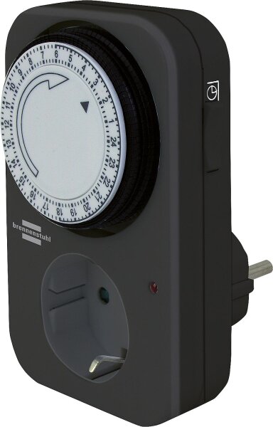 Tages-Zeitschaltuhr mit Kinder- schutz / Kl.Schaltabstand 15 Min. GS-geprüft "Time-Day