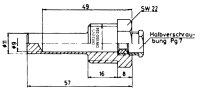 Schutzrohr für Standardfühler MS 57 R 1/2"