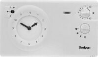 Theben-Uhrenthermostat RAM 722 weiß Steckreiter...