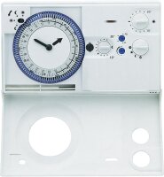 Theben-Uhrenthermostat RAM 722 weiß Steckreiter Wochenprogramm  -  230 V