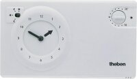 Theben-Uhrenthermostat RAM 782 weiß Steckreiter 24...