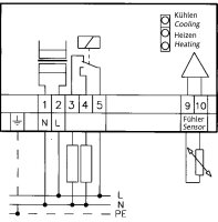 Temperaturregler Typ TR 524 93, digit. Anzeige 0 ......
