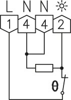 Raumtemperaturregler RTBSB-201,000 mit Öffner