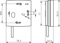 Funkregelung-Heizen-Empfänger HTFRB-010.101 1-Kanal...