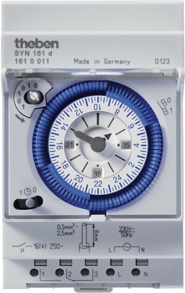 Analoge Zeitschaltuhr SYN 161 D