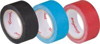 Gewebeklebeband-Set ,3 Rollen, 19mm x 2,5m blau,Schwarz, rot