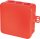 Feuchtraum Abzweigdose Thermoplast flammwidrig 85x85x40 mm IP54