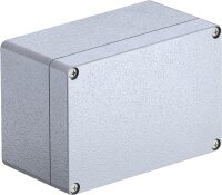 Aluminiumleergehäuse OBO 80x75x57  silbergrau, 1...