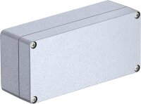 Aluminiumleergehäuse OBO 125x80x57  silbergrau, 1 Stück