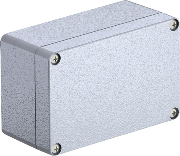 Aluminiumleergehäuse OBO 160x100x81 silbergrau, 1 Stück