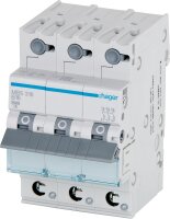 Leitungsschutzschalter Hager B16A, 3p, 6kA, SSK