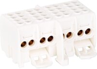 Abzweigklemme KH25C, weiß, 5-polig, 1,5-25mm²/1,5-16mm²