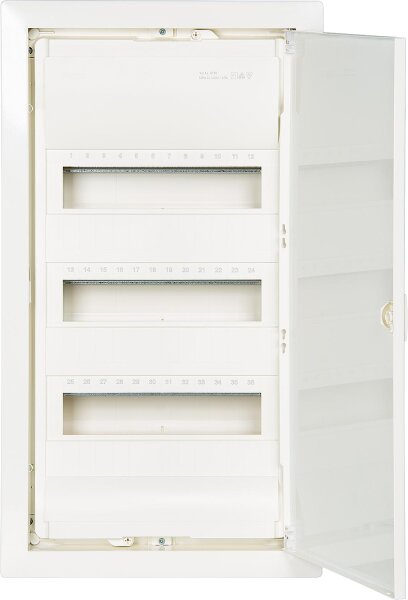 Kleinverteiler Volta Hohlwand, 3-reihig, 36 Module