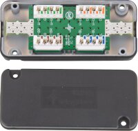 Einfach-Verbindungsmodul Cat.7A(IEC) schwarz