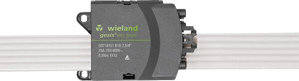 Flachleitungsadapter, 250V / 20A 5-polig, weiter mit GST18i5 passend zu 5 x 2,5 mm²