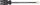Verbindungsleit. Wieland GST18i3 1,0m, schwarz, H05VV-F 3G1,5mm² 3-poliger Stecker - freies Ende