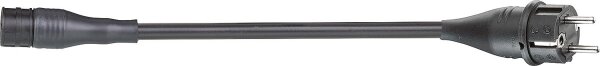 Verbindungsleit. Wieland RST20i3 1,5m, schwarz, H07RN-F 3G1,5mm² 3-polige Buchse - Europa Stecker