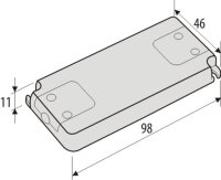 Trafo für LED Leuchtmittel 12V DC, 6W, IP20 flache...