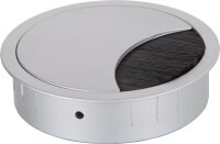 Kabeldurchführung - rund, Grau ähnlich RAL...