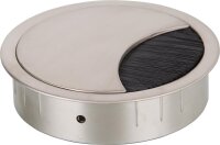 Kabeldurchführung - rund, Grau ähnlich RAL...