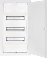 Kleinverteiler JUMBO Unterputz, 3-reihig, 36+6 Module