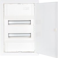 Kleinverteiler JUMBO Hohlwand, 3-reihig, 36+6 Module