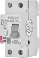 FI-Schalter EFI-2, 2-polig, 25A, 30mA, Typ A,...