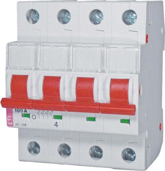 Modularer Hauptschalter 4-polig, 63A, SV463