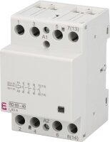 Einbauschütz RD40-31 230VAC/DC, 40A, 3S, 1Ö, 3Module, brummfrei