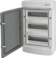 Kleinverteiler Aufputz, 1-reihig, 10 Module, IP65