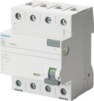 FI-Schutzschalter Siemens, 4-polig, Typ F, 40A, 30mA,...