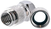 F-Stecker: 7,0mm, Wetterschutz, 2-er Set
