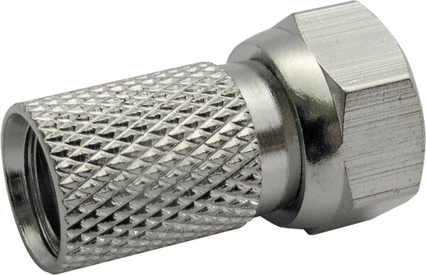 F-Stecker: 7,0mm 10- er Set, Siegelblisterver- packung