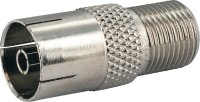 Adapter F-Kupplung/Koax-Kupplung