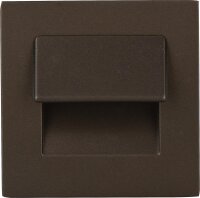 Wandeinbauleuchte Life LV/AL/BI 12V, Aluminium, 70x70x33mm