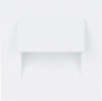 Wandeinbauleuchte Life LV/AL/BI 12V, Aluminium, 70x70x33mm