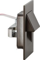 Wandeinbauleuchte Life LV/AL/BI 12V, Aluminium, 70x70x33mm