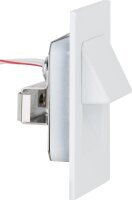 Wandeinbauleuchte Life LV/AL/BI 12V, Aluminium, 70x70x33mm