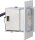 Wandeinbauleuchte Life LV230/BR/BC, 230V, Braun, 70x70x43mm