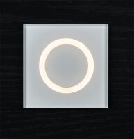 Einbauleuchte Brillanza BZR-230/AL/BC, 230V, Aluminium, 75x75x44mm