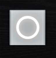 Einbauleuchte Brillanza BZR-230/AL/BC, 230V, Aluminium, 75x75x44mm