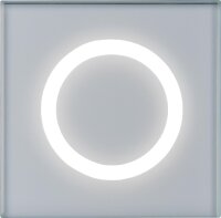 Einbauleuchte Brillanza BZR-230/AL/BC, 230V, Aluminium, 75x75x44mm