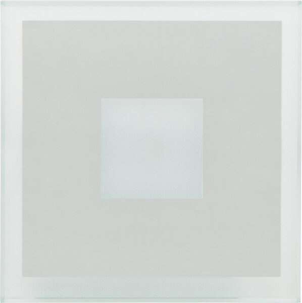 Einbauleuchte Brillanza BZK/LU/BI, 12V, Glas, 75x75x14mm