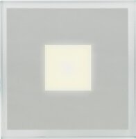 Einbauleuchte Brillanza BZK/LU/BI, 12V, Glas, 75x75x14mm