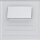 Einbauleuchte Kristal CR04-230/AL/BI, 230V, Aluminium, 75x75x40mm