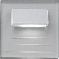 Einbauleuchte Kristal CR04-230/AL/BC, 230V, Aluminium, 75x75x40mm