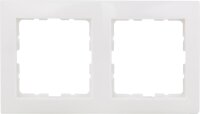 Rahmen Berker 10118989, 1fach S.1 polarweiß,...
