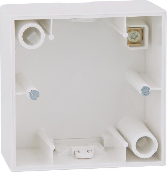 Aufputz-Gehäuse Berker 10418989, 1fach S.1 polarweiß, glänzend, 1 Stück