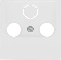 Zentralplatte Berker 12038989, für Antennendose...